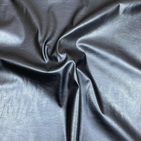 Pound A Metre Per Meter Heavy Soft Leatherette Jersey 55” Sapphire Blue