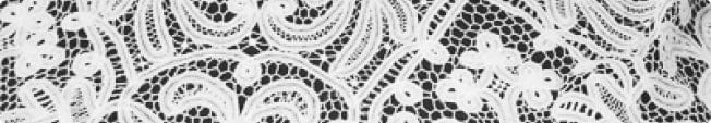 Black and white lace pattern