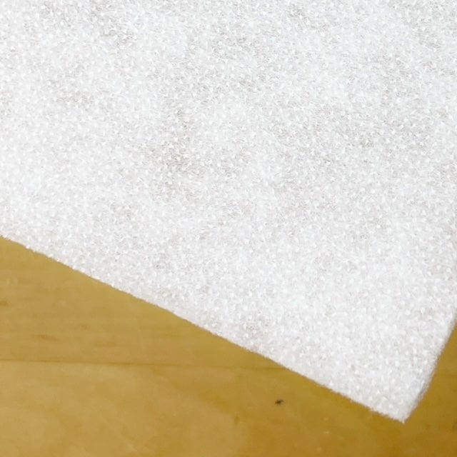 Pound A Metre Per Metre Iron-On Fusible Fleece (Wadding) 90cm Wide- White