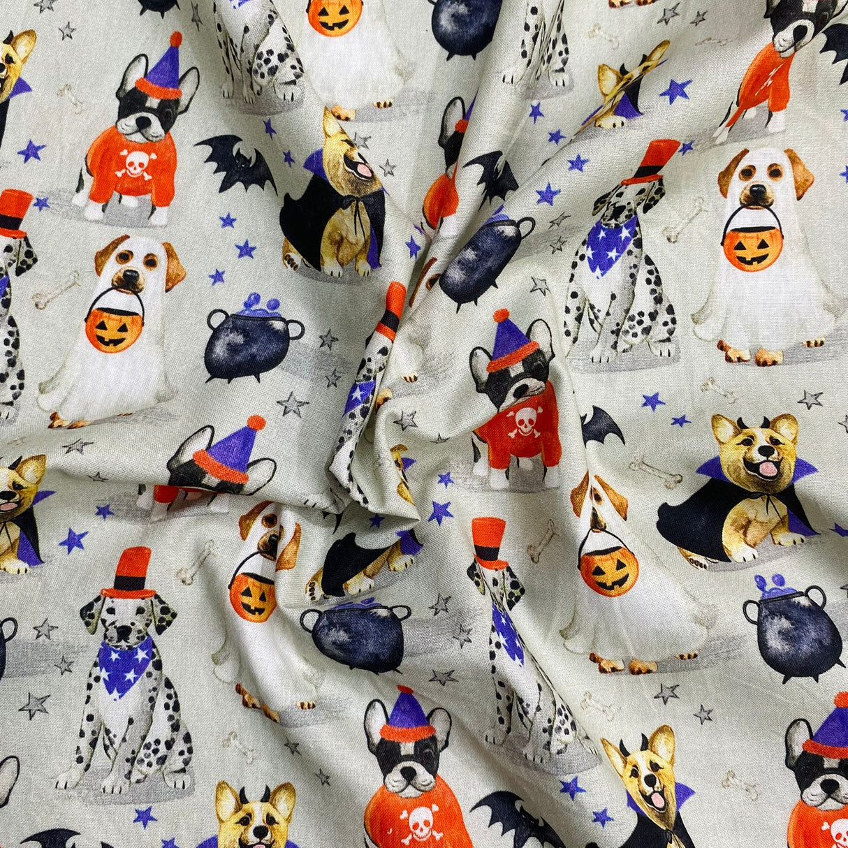 Pound A Metre Luxurious JOANN Printed Cotton – 45" Wide- (Dogs)