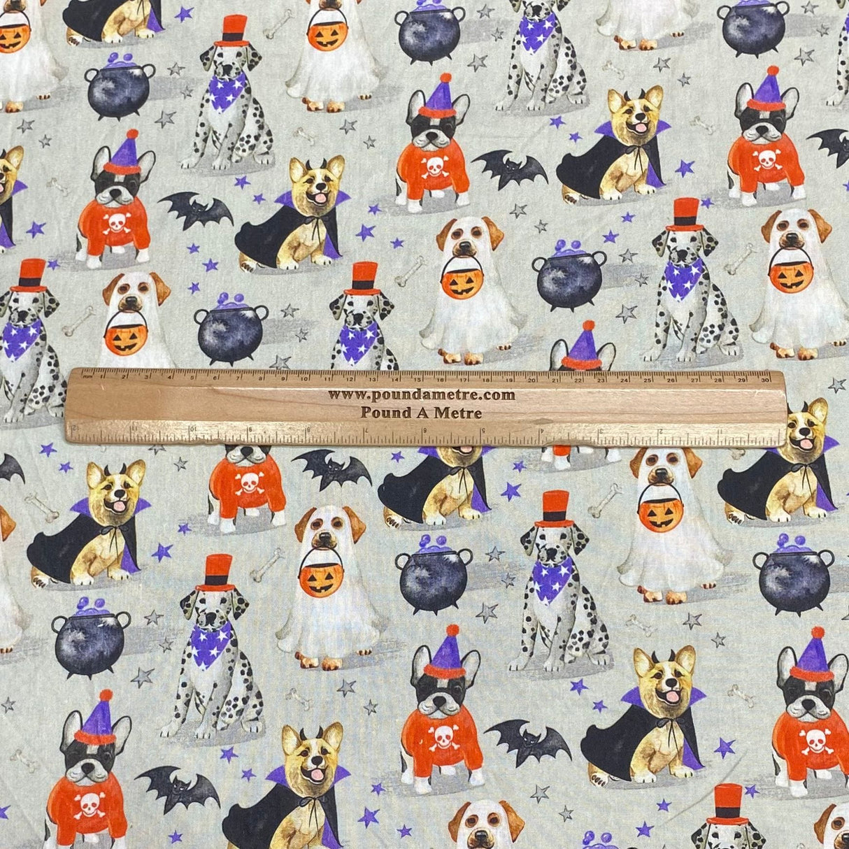 Pound A Metre Luxurious JOANN Printed Cotton – 45" Wide- (Dogs)