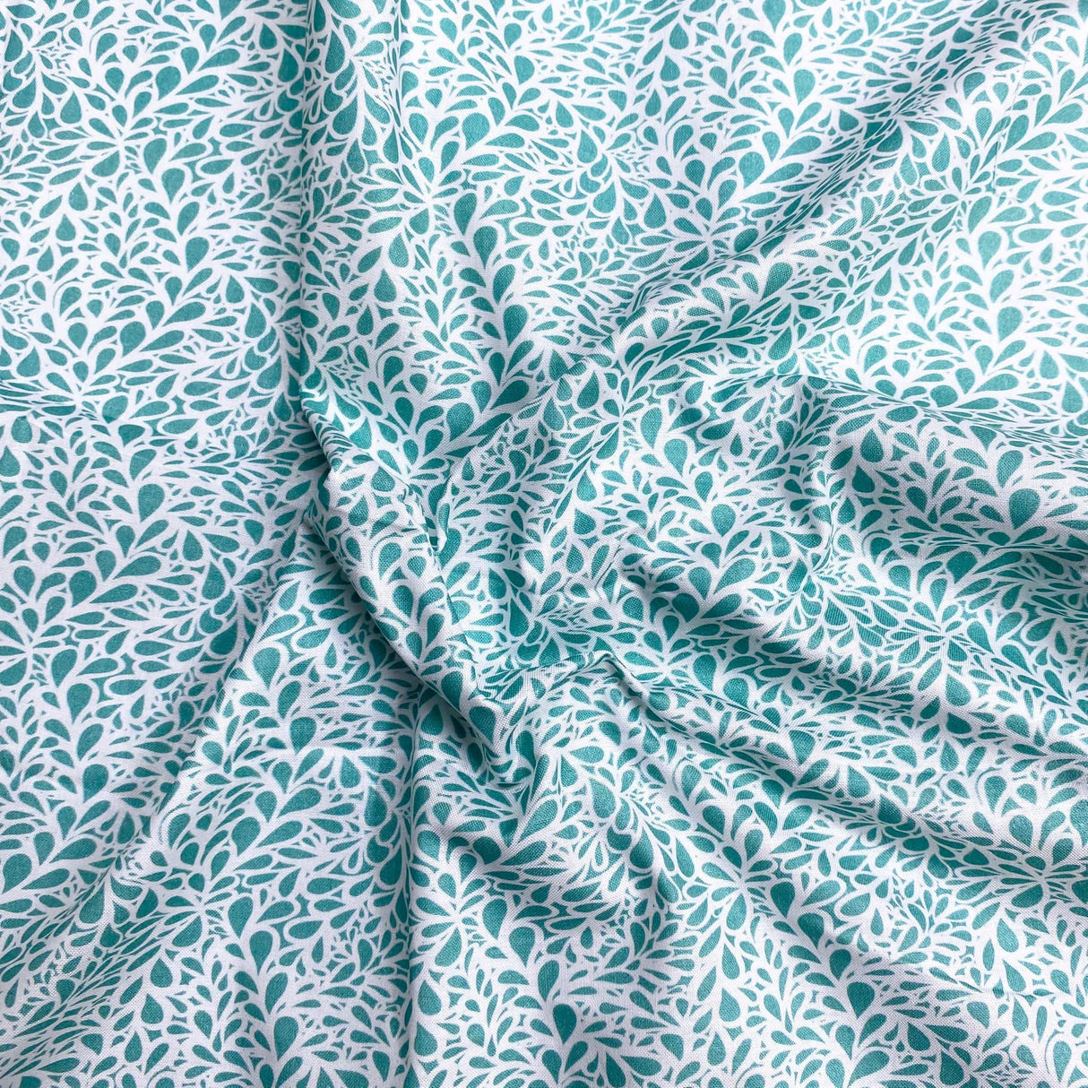 Pound A Metre Luxurious JOANN Printed Cotton – 45" Wide- (Water)