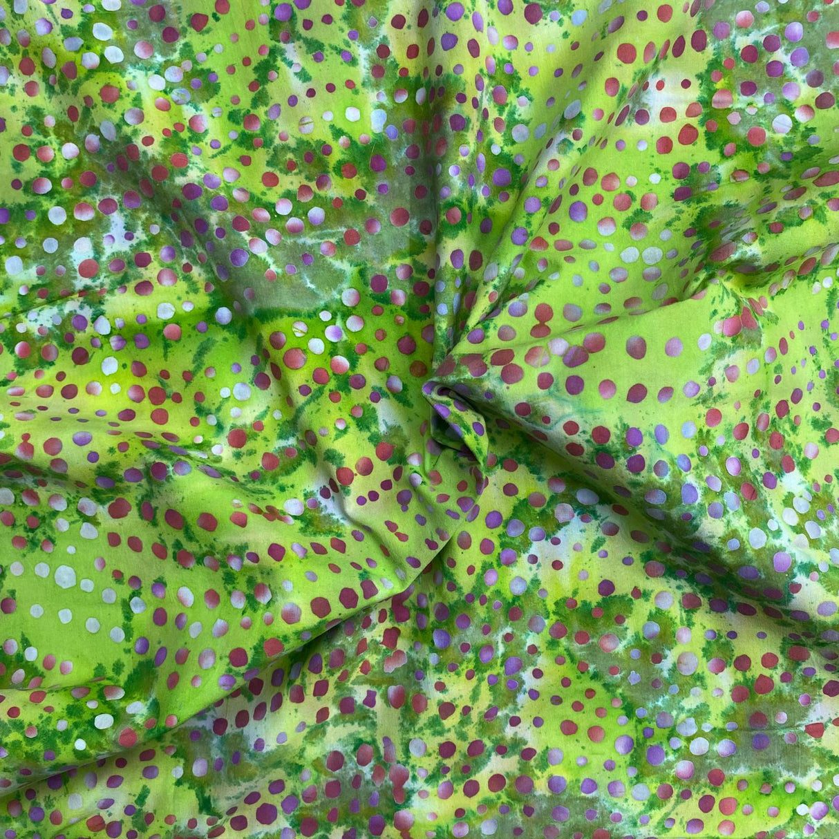 Pound A Metre Per Metre Luxurious Quality 100% Indian Cotton Batik - 45" Wide (DS2001 COL2)