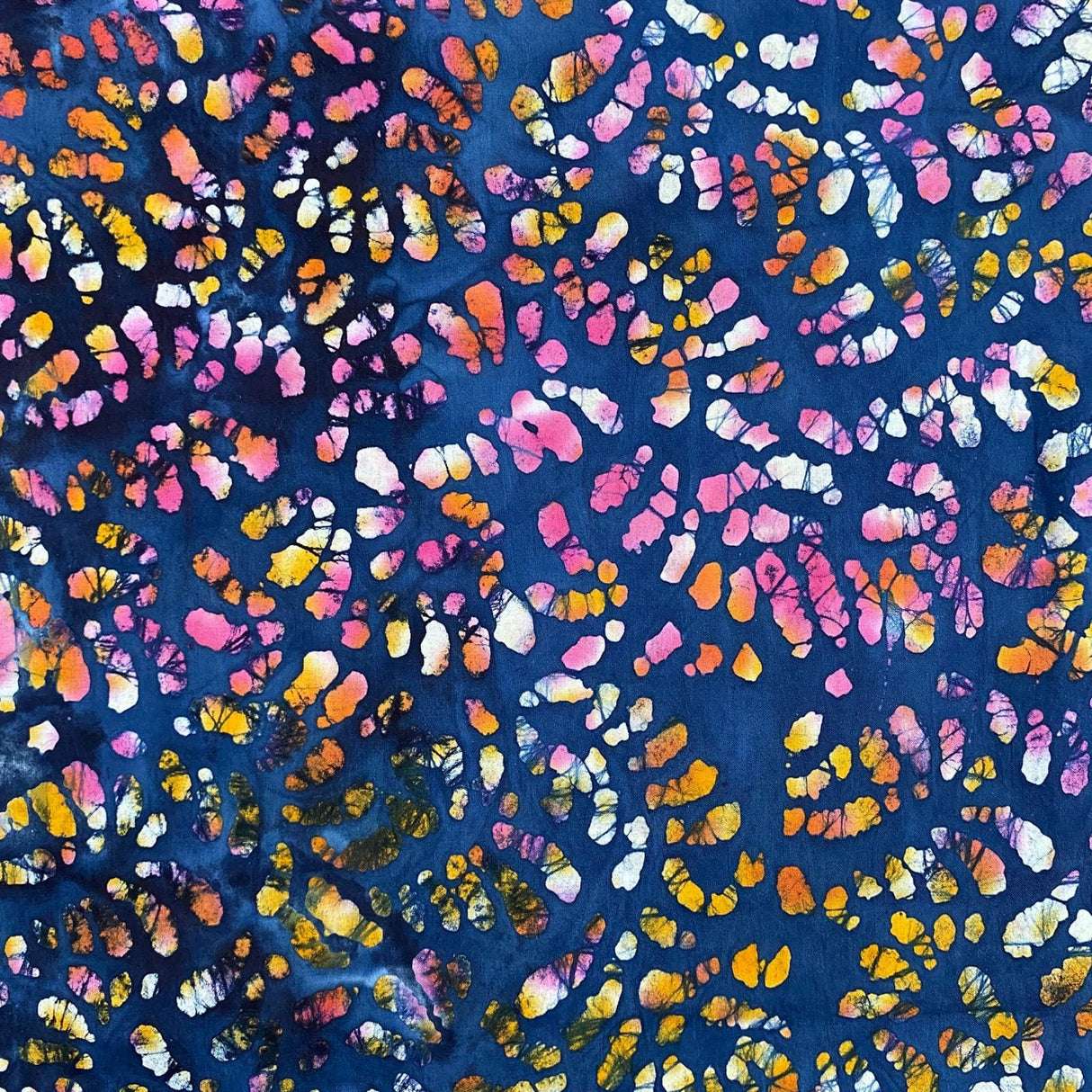 Pound A Metre Per Metre Luxurious Quality 100% Indian Cotton Batik - 45" Wide (DS2003 COL1)
