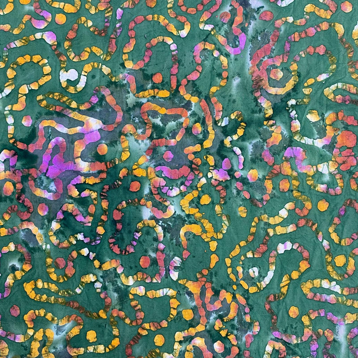 Pound A Metre Per Metre Luxurious Quality 100% Indian Cotton Batik - 45" Wide (DS2003 COL4)