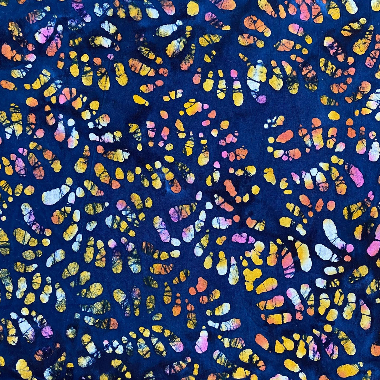 Pound A Metre Per Metre Luxurious Quality 100% Indian Cotton Batik - 45" Wide (DS2007 COL5)