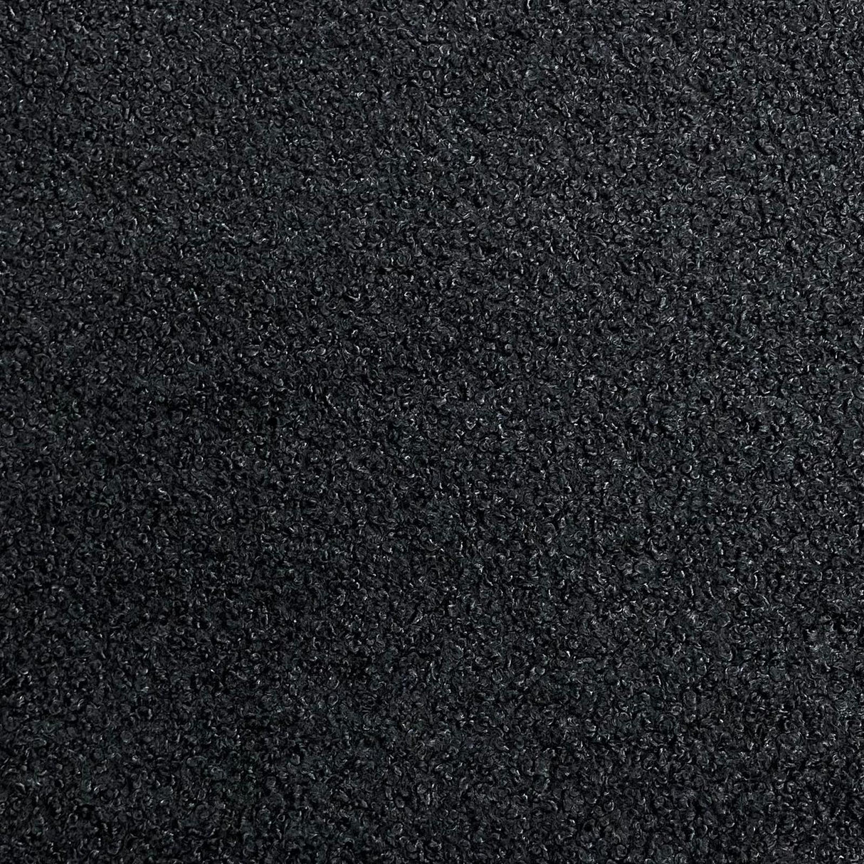 Pound A Metre Luxurious Sherpa Fleece with Suede Backing – 60" Wide (Black)