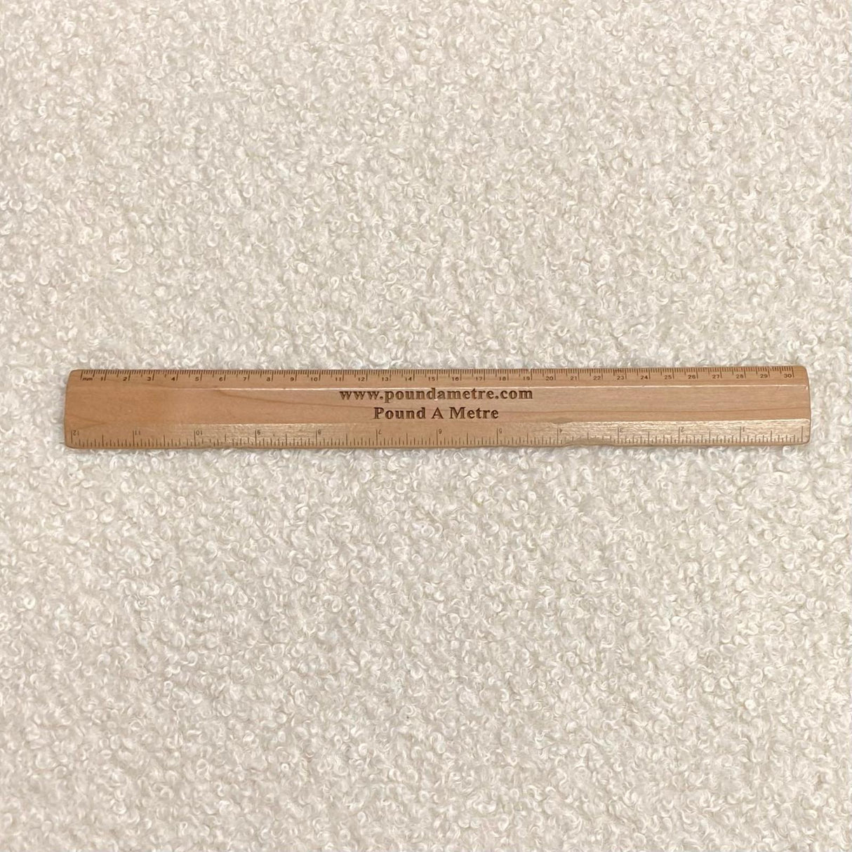 Pound A Metre Luxurious Sherpa Fleece with Suede Backing – 60" Wide (Cream)