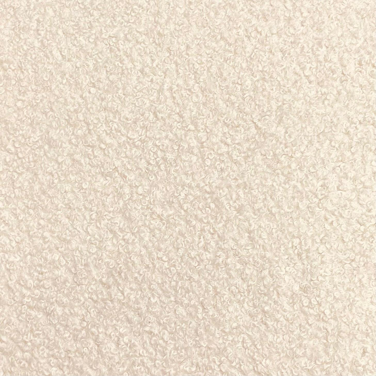 Pound A Metre Luxurious Sherpa Fleece with Suede Backing – 60" Wide (Cream)