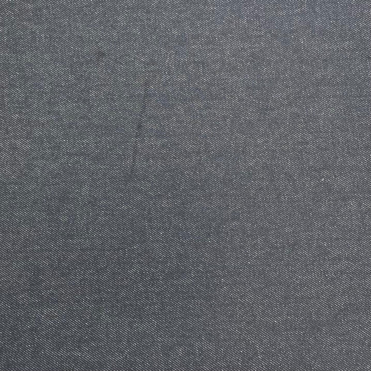 Pound A Metre Luxury 100% Cotton Denim – 58" Wide - (Woody Grey)