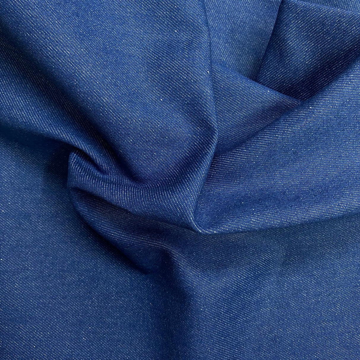 Pound A Metre Luxury 100% Cotton Denim – 58" Wide - (Woody L.Blue)