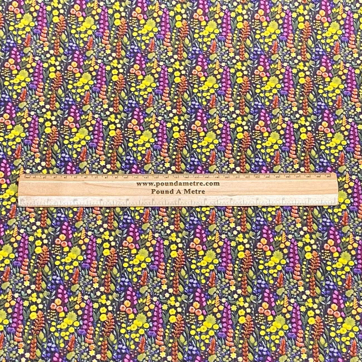 Pound A Metre 3 Metres Luxury Dressmaking 100% Digital Printed Cotton Lawn- 55" (Jungle)