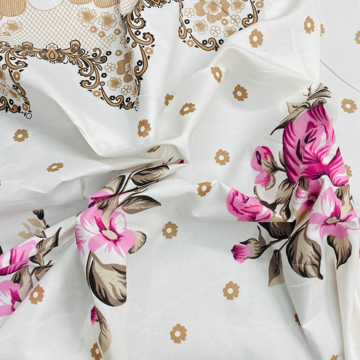 Pound A Metre Luxury Poly Cotton Blend Sheeting 90" (Sheeting 1)