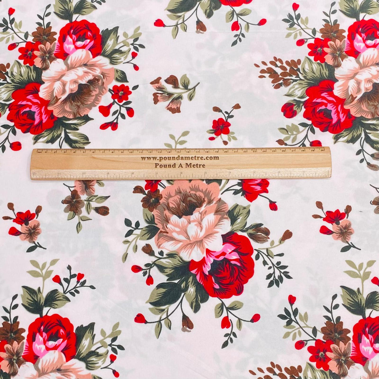 Pound A Metre Luxury Poly Cotton Blend Sheeting 90" (Sheeting 8)