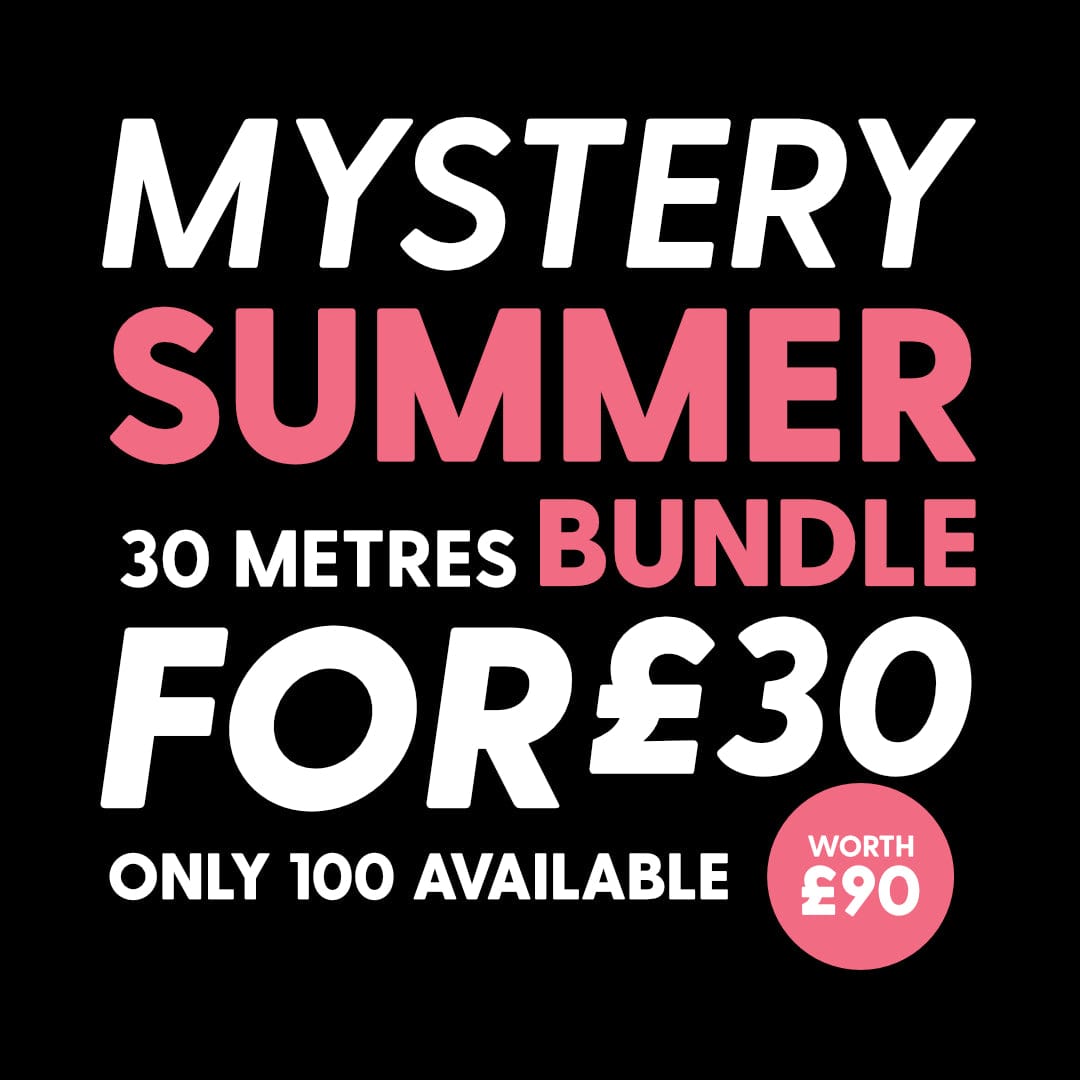Pound A Metre 30 Metres (10 x 3 Metres) Mystery Summer Fabric Bundle (30 Metres For £30)