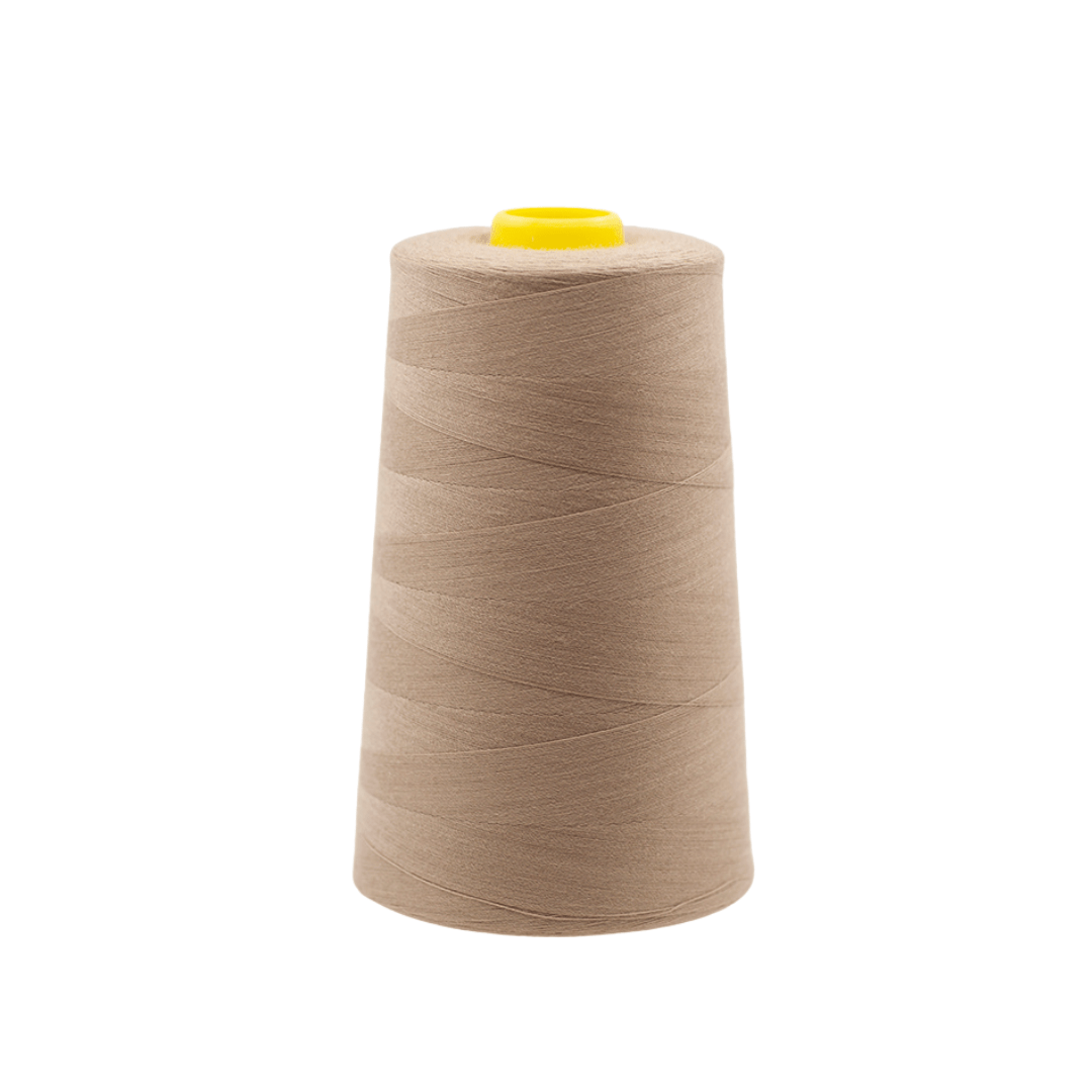 Pound A Metre Overlocker Threads Polyester Hand / Overlocker- 5000 Yards (Beige)