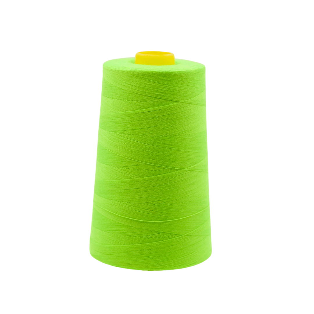 Pound A Metre Overlocker Threads Polyester Hand / Overlocker- 5000 Yards (Flu Lime)