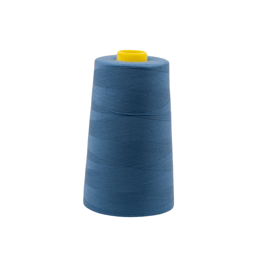 Pound A Metre Overlocker Threads Polyester Hand / Overlocker- 5000 Yards (Hospital Blue)