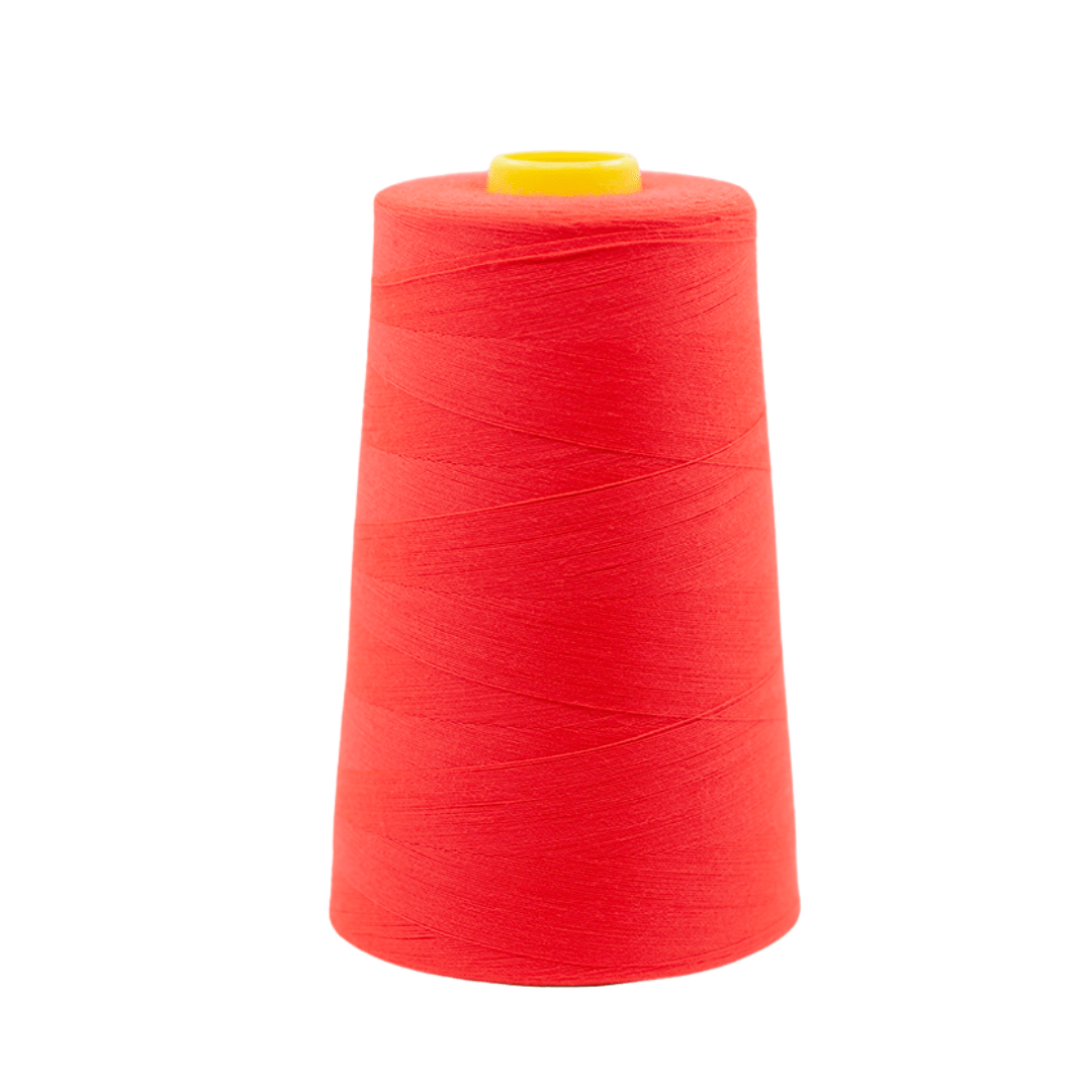 Pound A Metre Overlocker Threads Polyester Hand / Overlocker- 5000 Yards (Red)