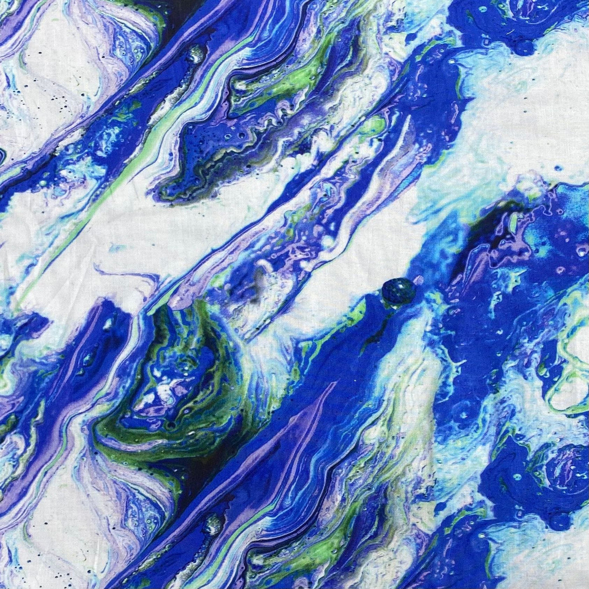 Pound A Metre Per Metres Per Metre 100% Digital Cotton Print - (Celestial Swirl)