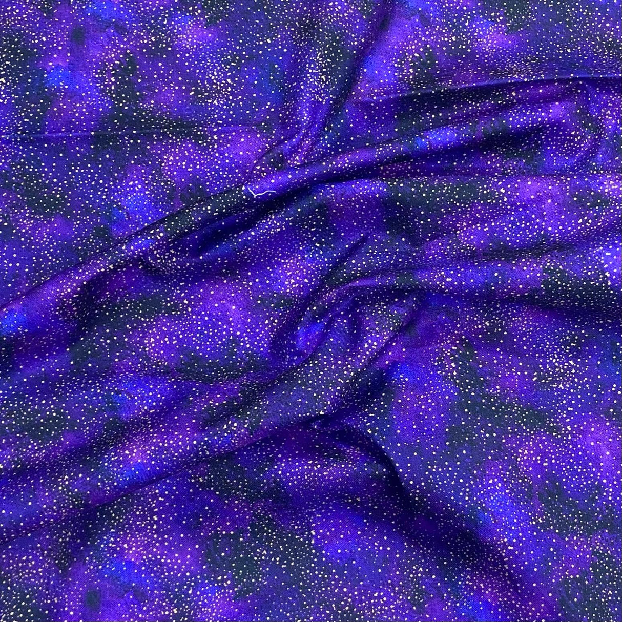 Pound A Metre Per Metres Per Metre 100% Digital Cotton Print - (Galaxy)