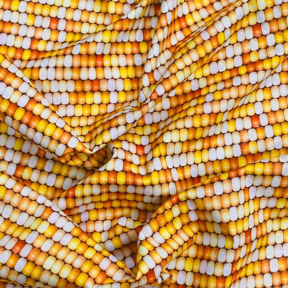 Pound A Metre Per Metres Per Metre 100% Digital Cotton Print - (Honey)