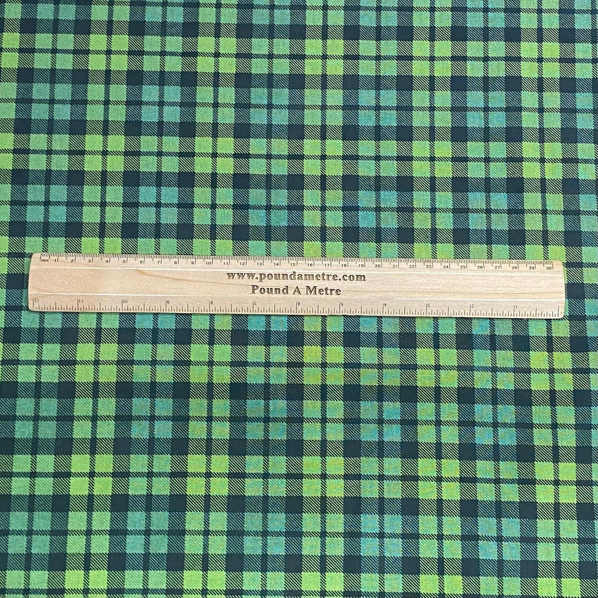 Pound A Metre Per Metres Per Metre 100% Digital Cotton Print - (Irish)