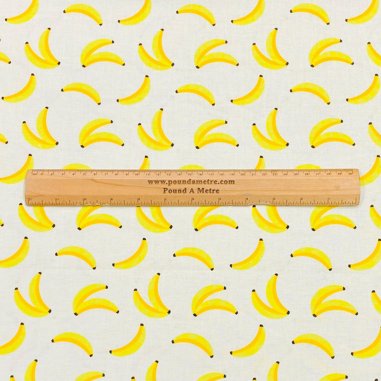 Pound A Metre Per Metre Beautiful Designer Printed Cotton- 45" Wide (Banana)