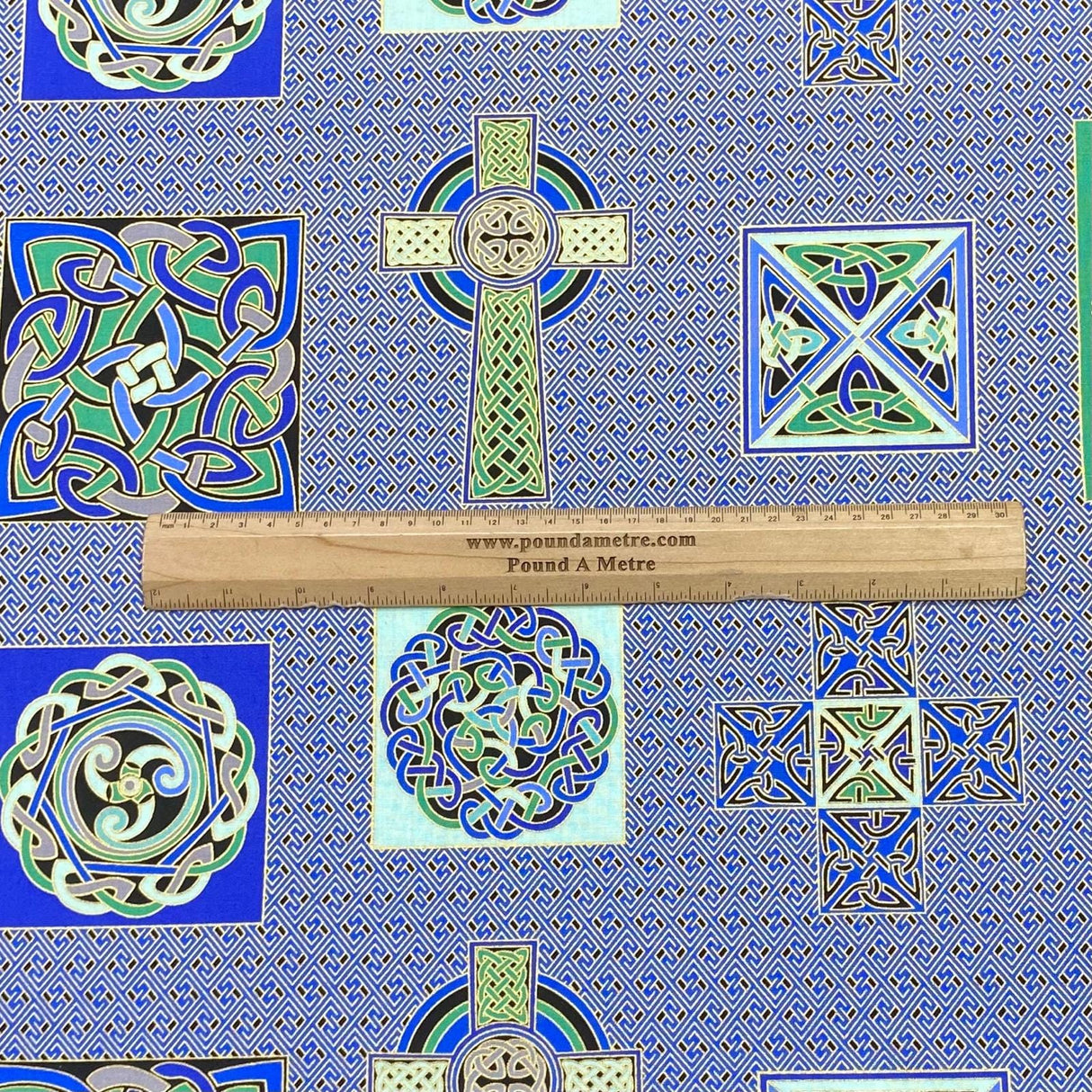 Pound A Metre Per Metre Beautiful Designer Printed Cotton- 45" Wide (Design)