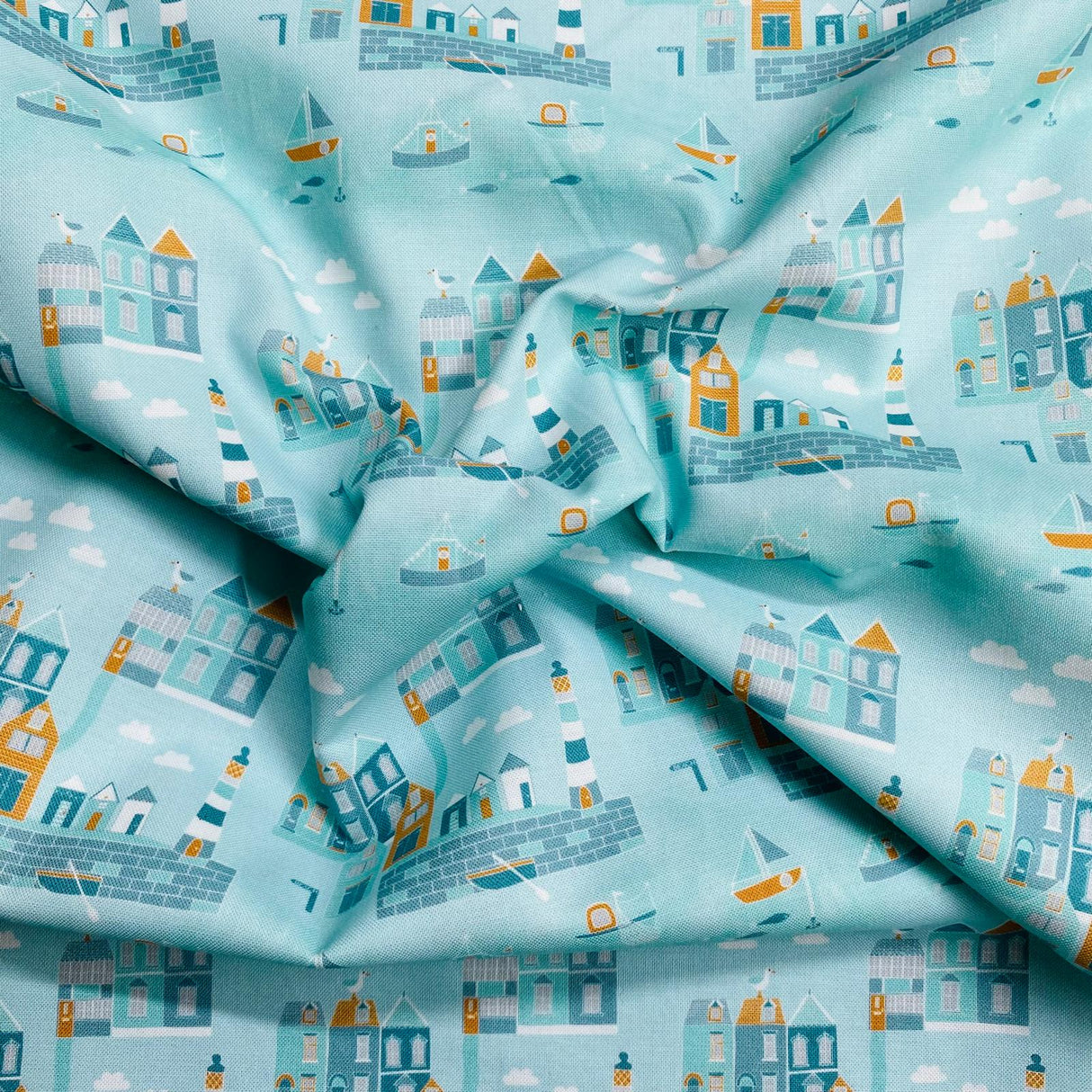 Pound A Metre Per Metre Per Metre Beautiful Digitally Printed 100% Cotton- 45" Wide (Building)