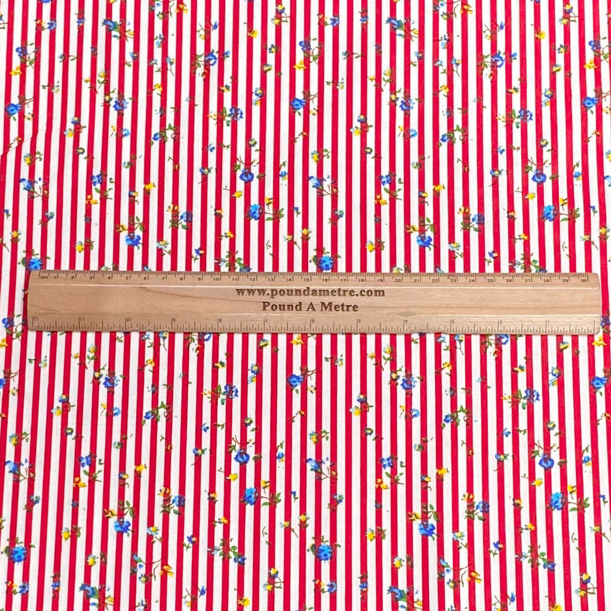 Pound A Metre Per Metre Per Metre Beautiful Digitally Printed 100% Cotton- 45" Wide (Candy Cain)