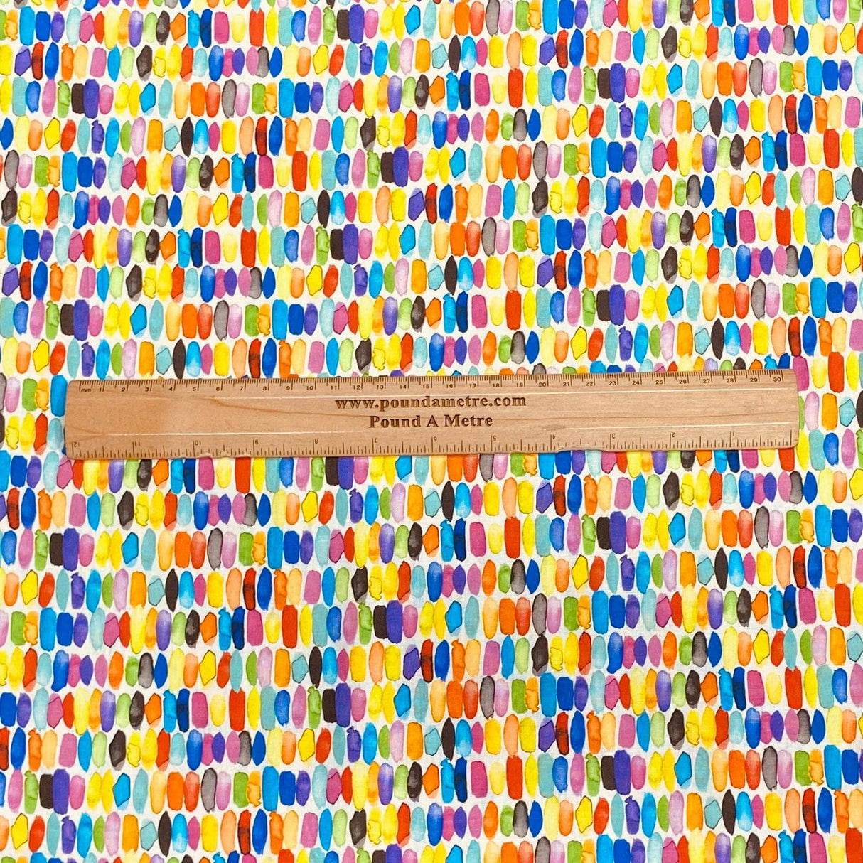 Pound A Metre Per Metre Per Metre Beautiful Digitally Printed 100% Cotton- 45" Wide (Colours)