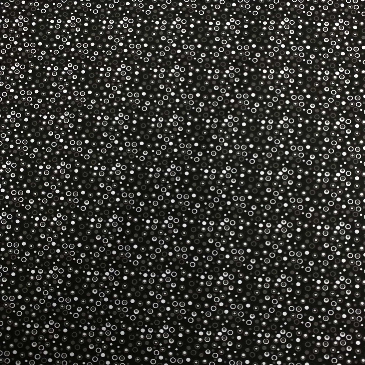 Pound A Metre Per Metre Per Metre Beautiful Digitally Printed 100% Cotton- 45" Wide (Dots)