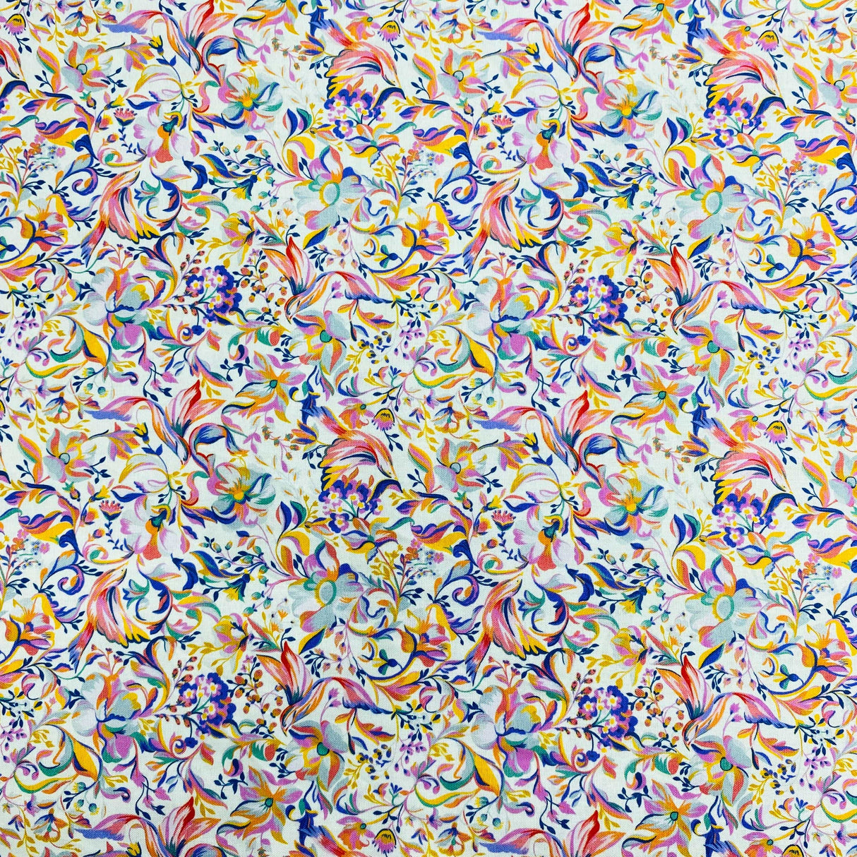 Pound A Metre Per Metre Per Metre Beautiful Digitally Printed 100% Cotton- 45" Wide (Floral)