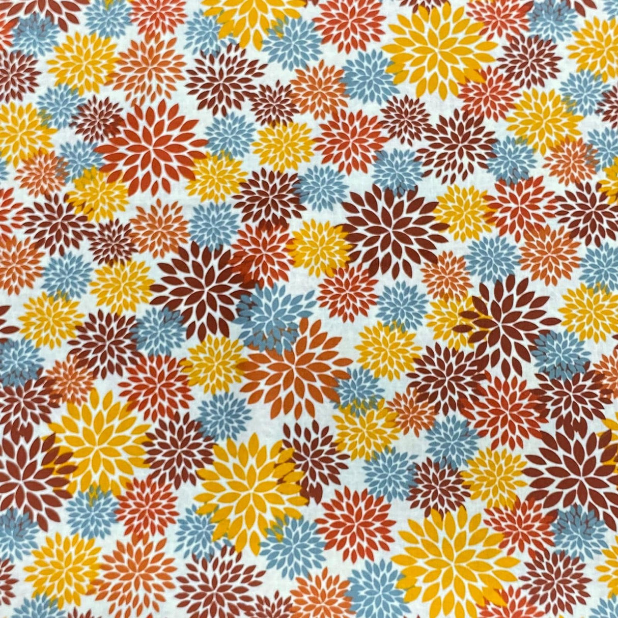 Pound A Metre Per Metre Per Metre Beautiful Digitally Printed 100% Cotton- 45" Wide (Flowers)