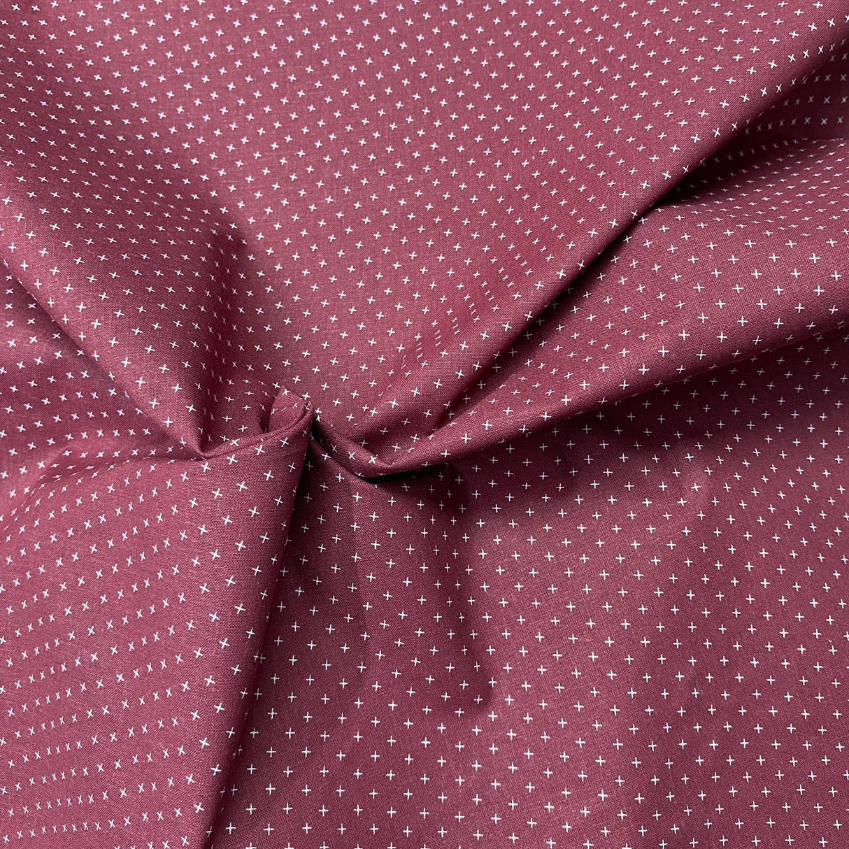 Pound A Metre Per Metre Per Metre Beautiful Digitally Printed 100% Cotton- 45" Wide (Maroon)