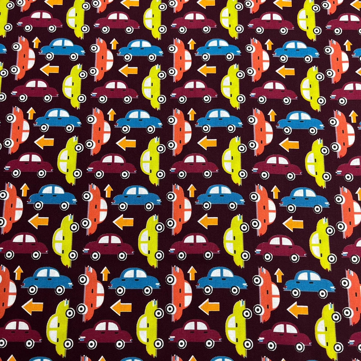 Pound A Metre Design 28 Per Metre Clearance Digital Cotton 45'' Wide (Over 100 Variation Available)