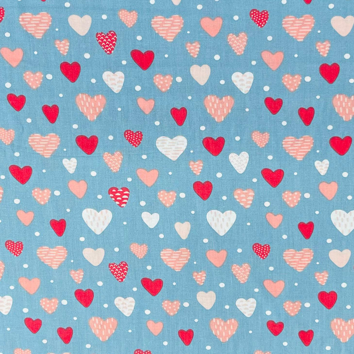 Pound A Metre Design 8 Per Metre Clearance Digital Cotton 45'' Wide (Over 100 Variation Available)