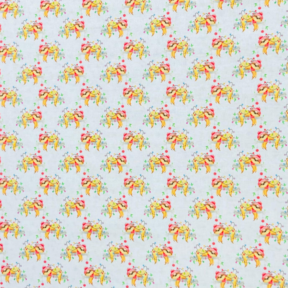 Pound A Metre Design 4 Per Metre Clearance Digital Cotton 45'' Wide (Over 50 Variation Available)