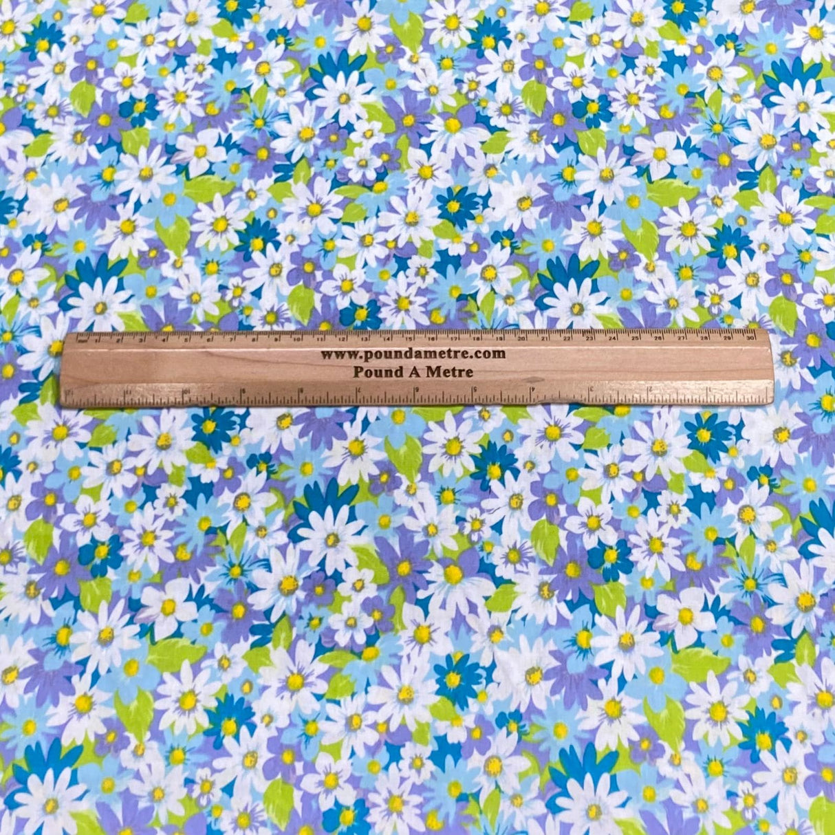 Pound A Metre Per Metre Per Metre Digitally Printed 100% Cotton- 45" Wide (Bouquet)