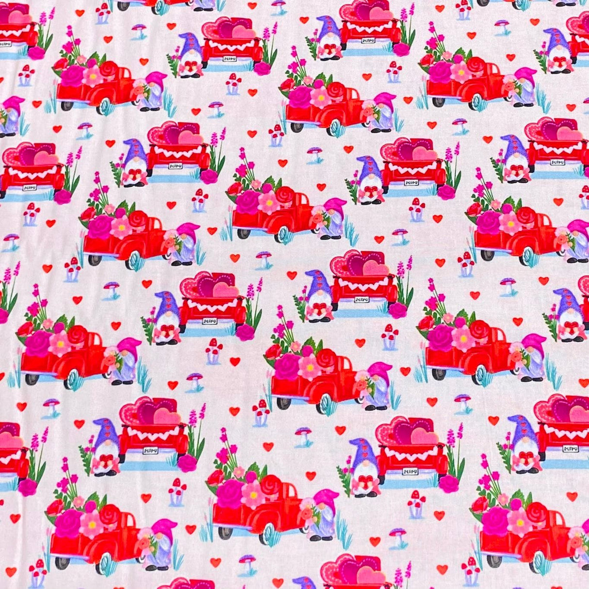 Pound A Metre Per Metre Per Metre Digitally Printed 100% Cotton- 45" Wide (Dwarfs)