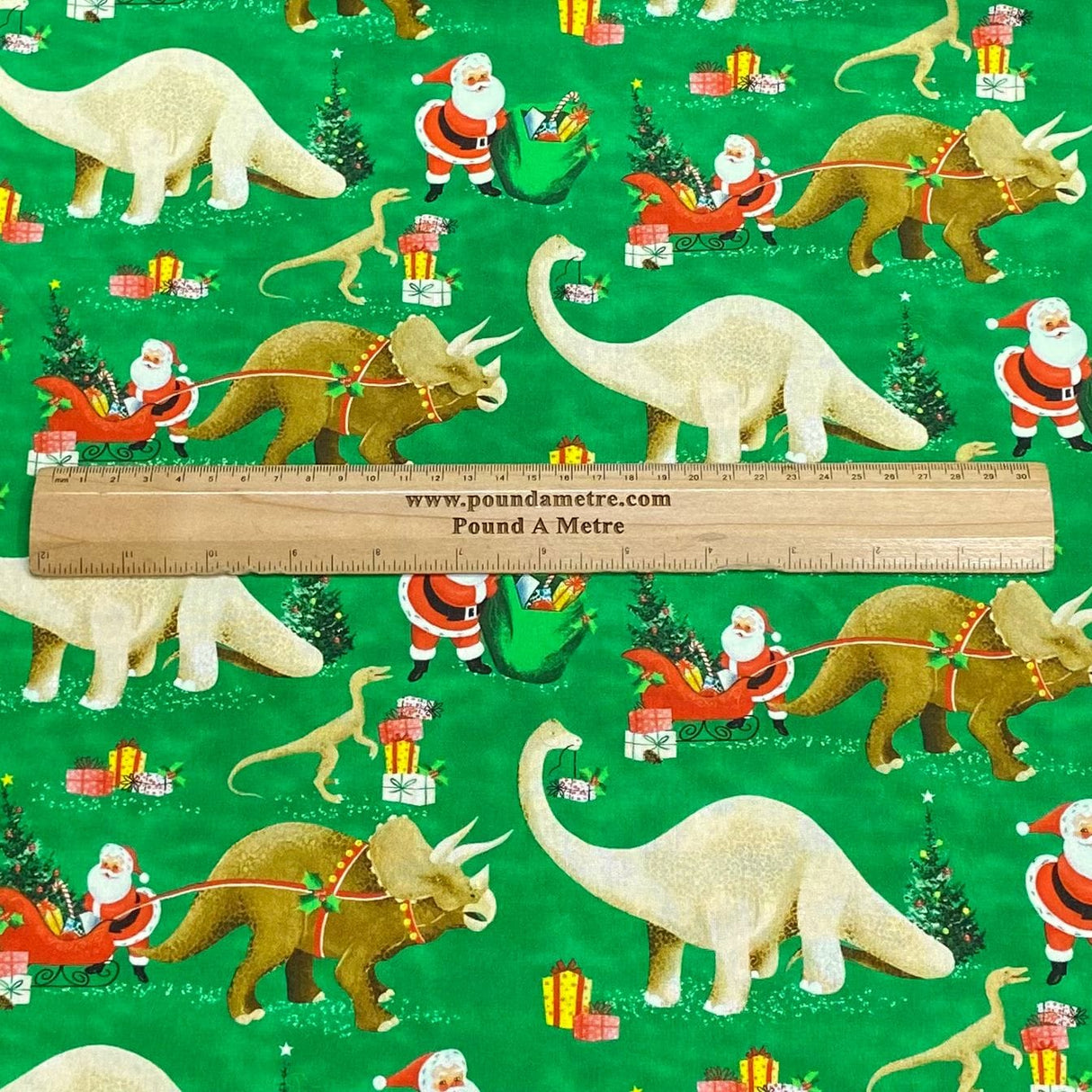 Pound A Metre Per Metre Per Metre Digitally Printed 100% Cotton- 45" Wide (Rhino)