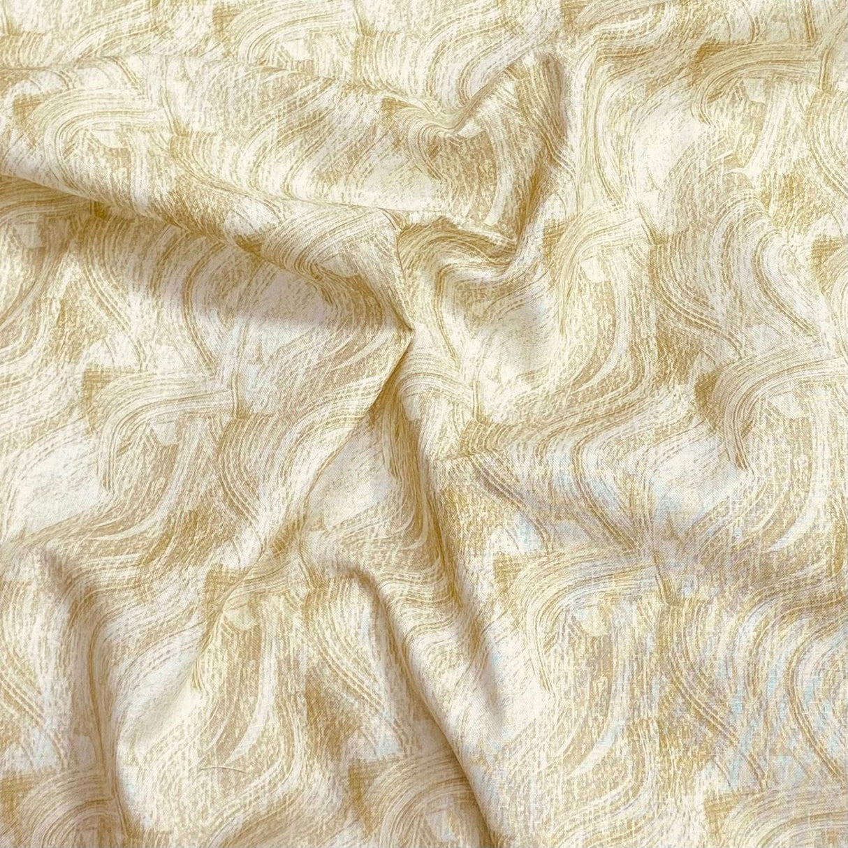 Pound A Metre Per Metre Per Metre Digitally Printed 100% Cotton- 45" Wide (Sand)