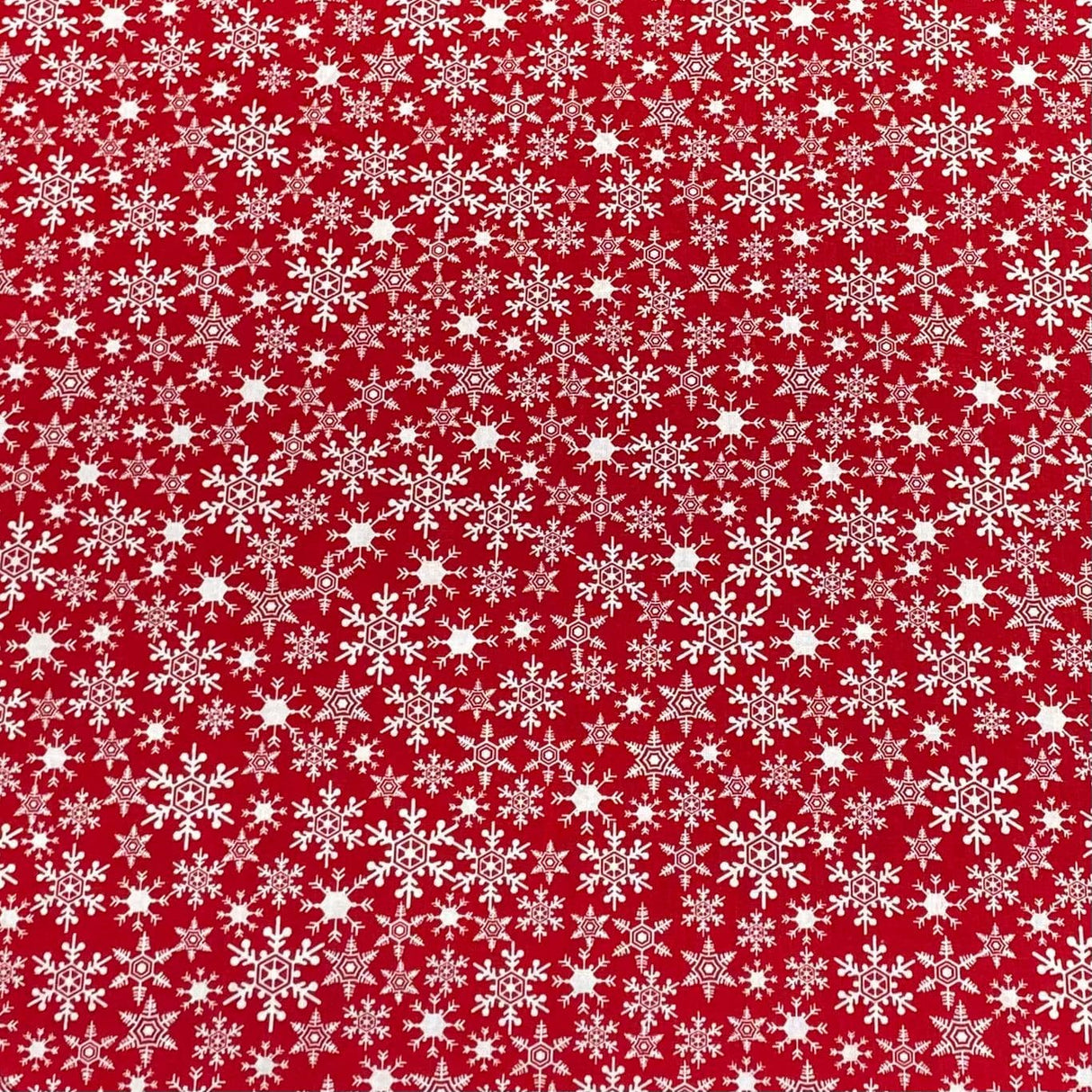 Pound A Metre Per Metre Per Metre Digitally Printed 100% Cotton- 45" Wide (Snow)