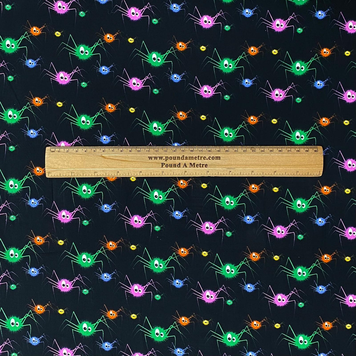 Pound A Metre Per Metre Per Metre Digitally Printed  Halloween 100% Cotton- 45" Wide (Spooky)