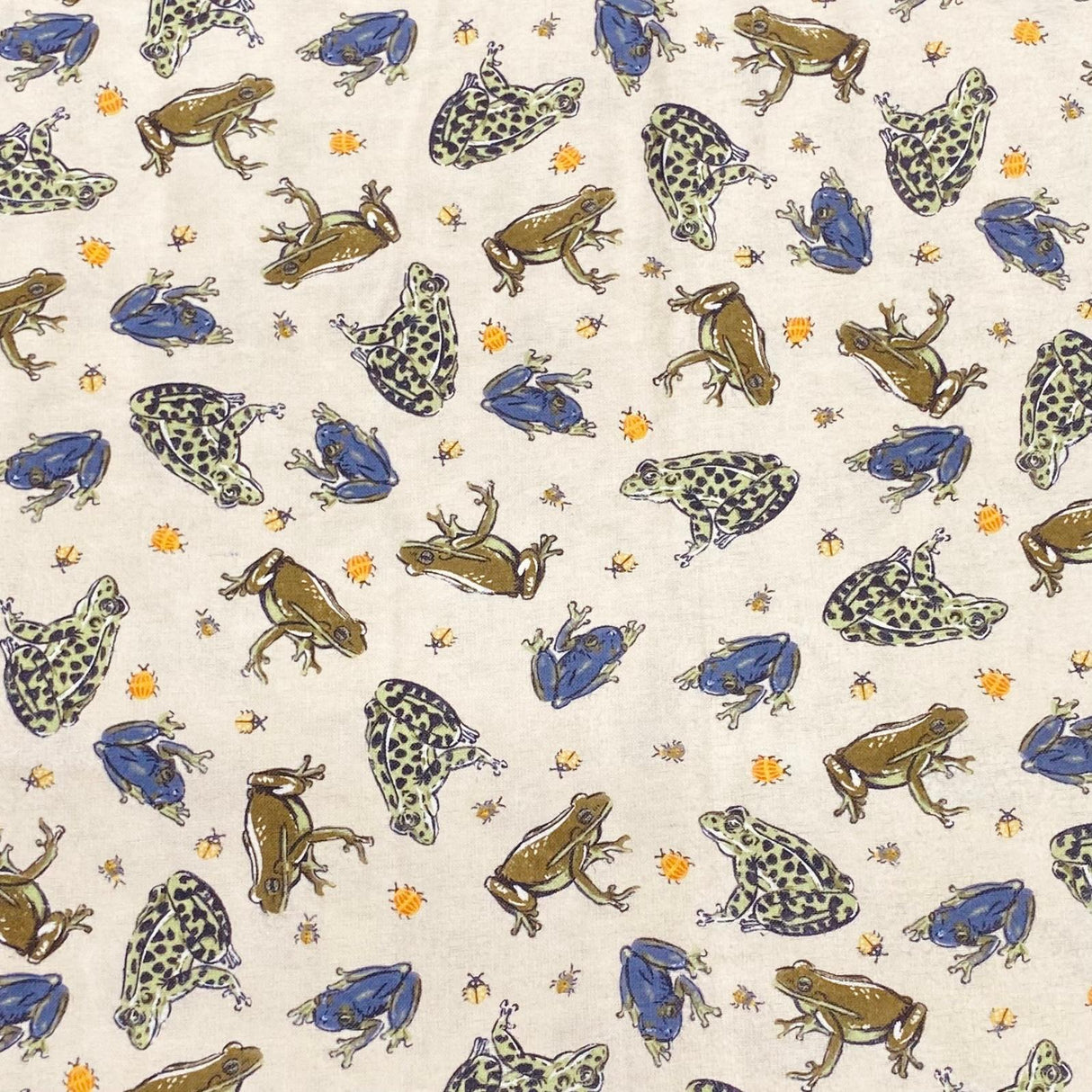 Pound A Metre Per Metre High Quality Brushed Cotton - 45" Wide (Frog)