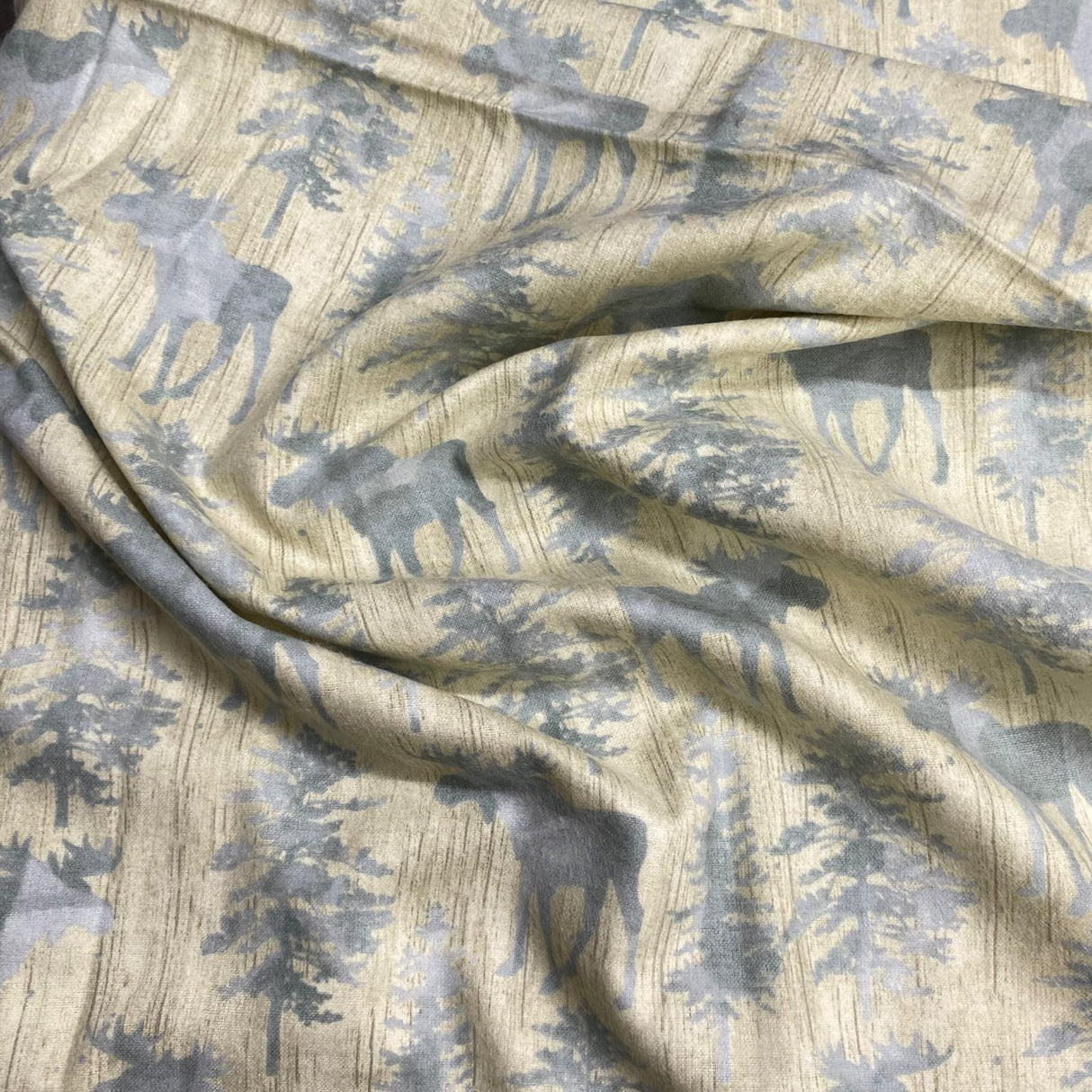 Pound A Metre Per Metre Per Metre High Quality Brushed Cotton - 45" Wide (Moose)