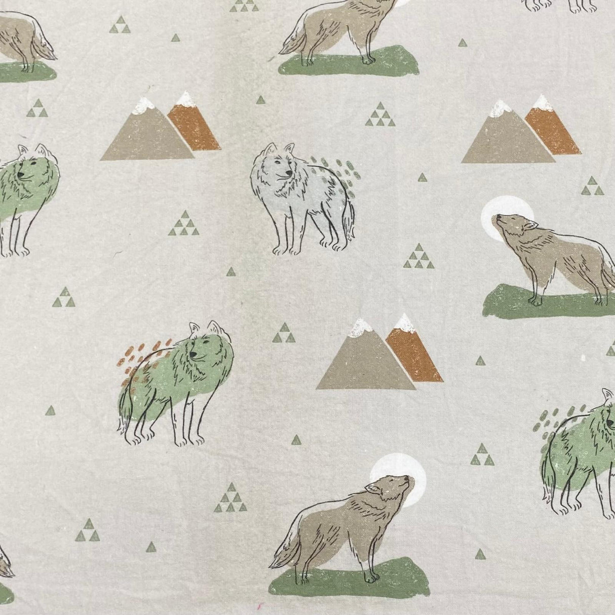 Pound A Metre Per Metre High Quality Brushed Cotton - 45" Wide (Mountain)