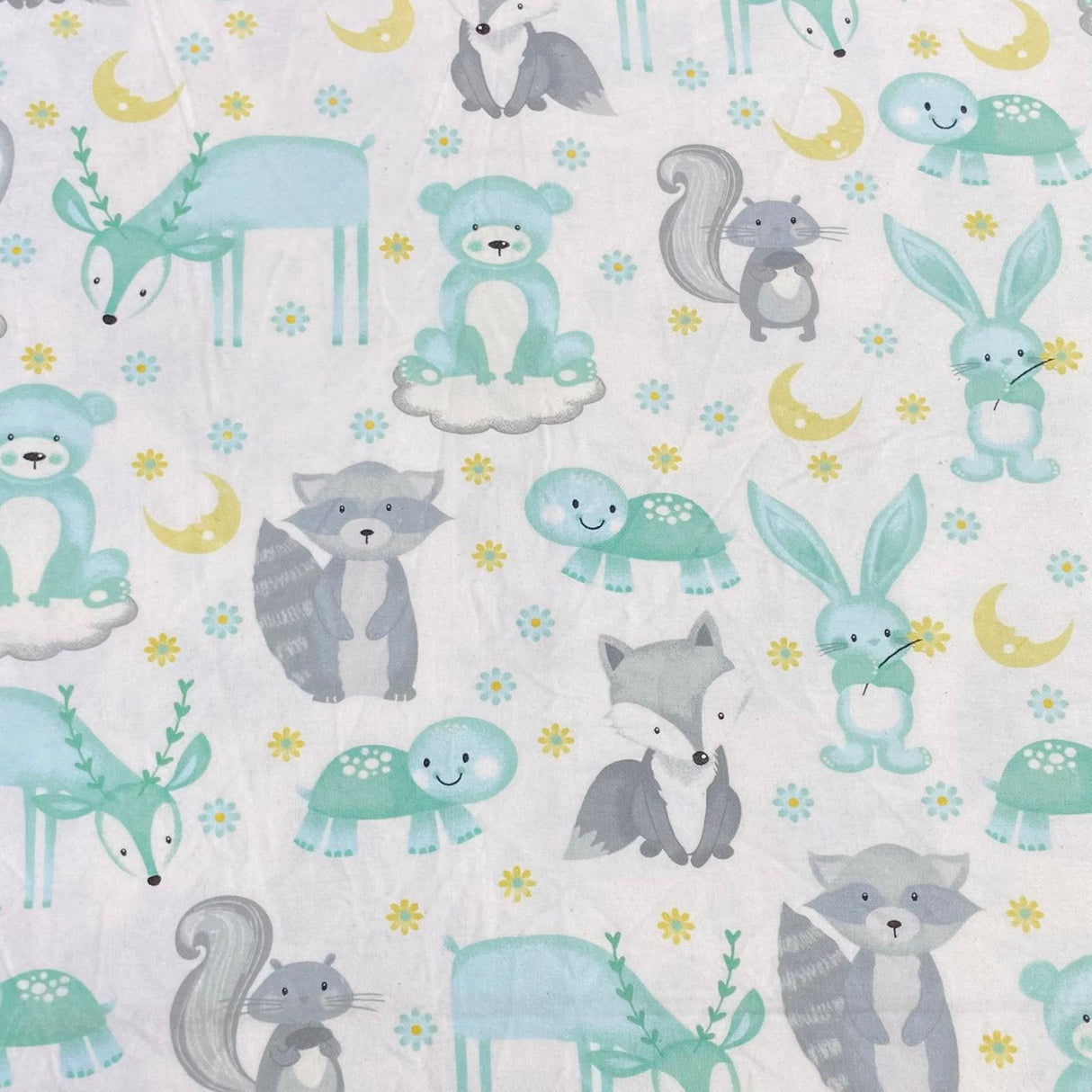 Pound A Metre Per Metre Per Metre High Quality Brushed Cotton - 45" Wide (Rabbit)