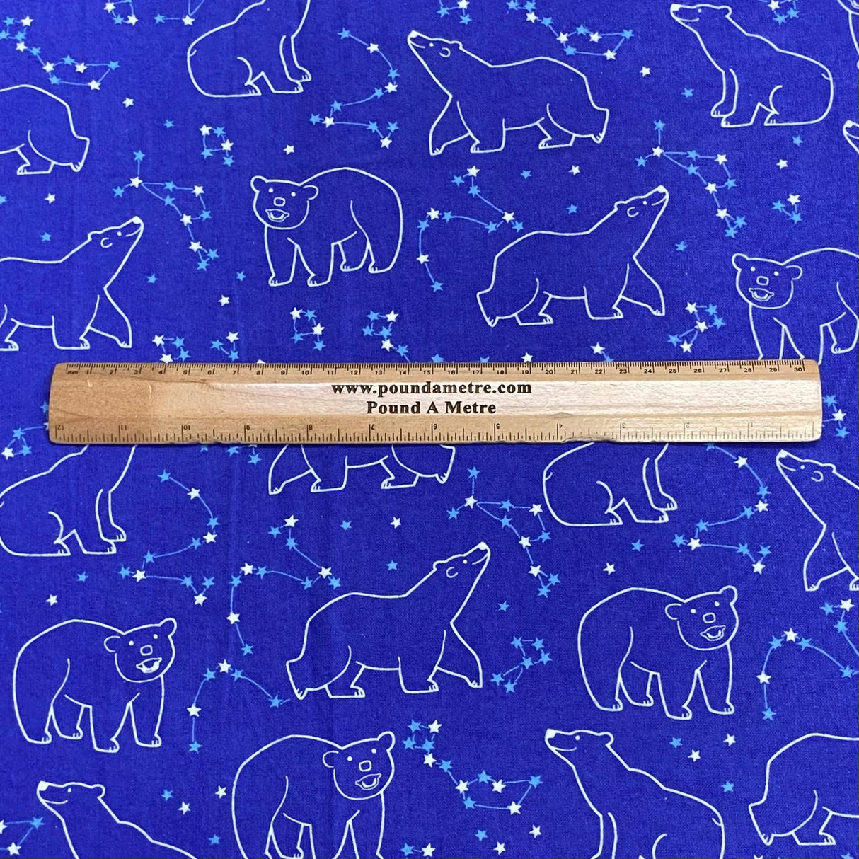 Pound A Metre Per Metre High Quality Brushed Cotton - 45" Wide (Royal)